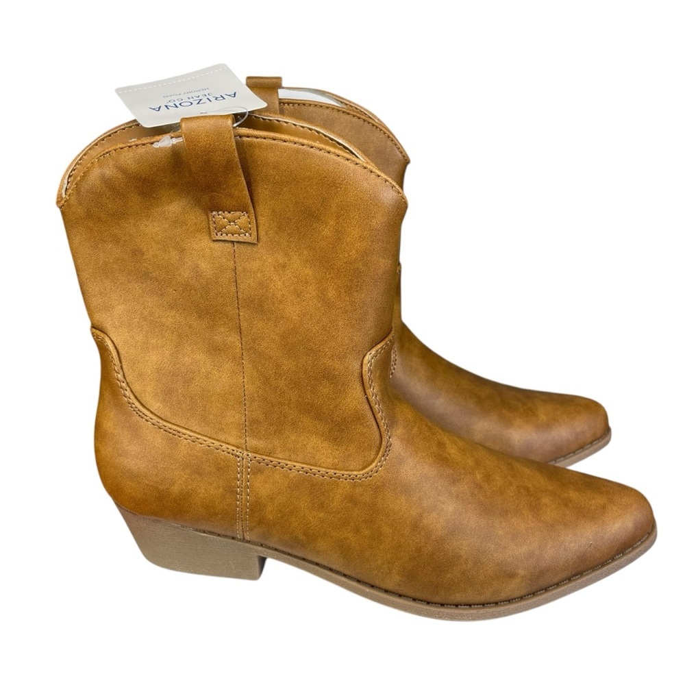 Women’s Arizona Jean Company Meyer Cognac Cowboy Boots. Size 9M. - Picture 3 of 11